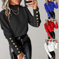 Beatrice | Women's button shirt - long sleeve blouse