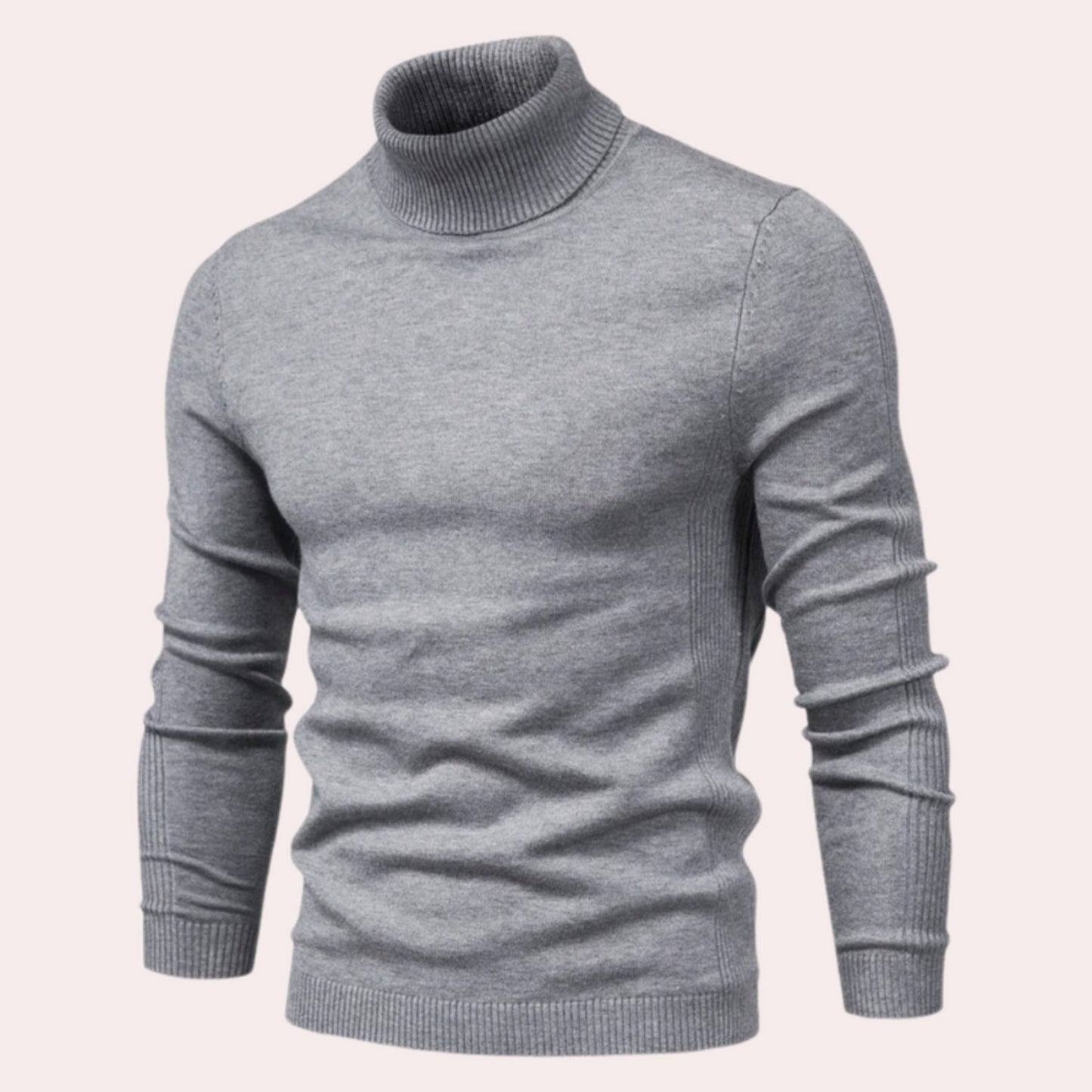 Ethan - Casual turtleneck sweater for men