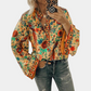 Laura | Women's floral pattern - blouse