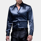 Della - satin business shirt for men