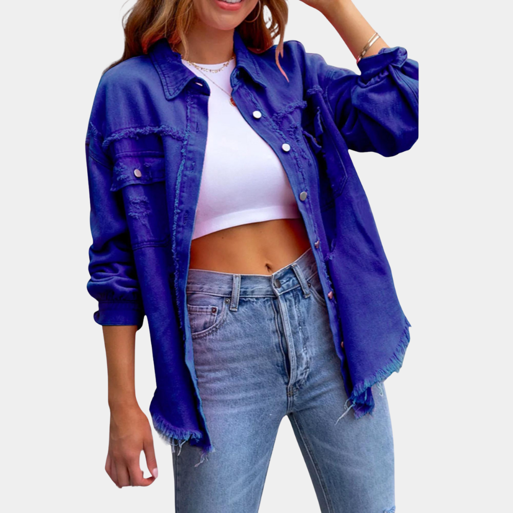 Ivana | - Women's casual denim blazer
