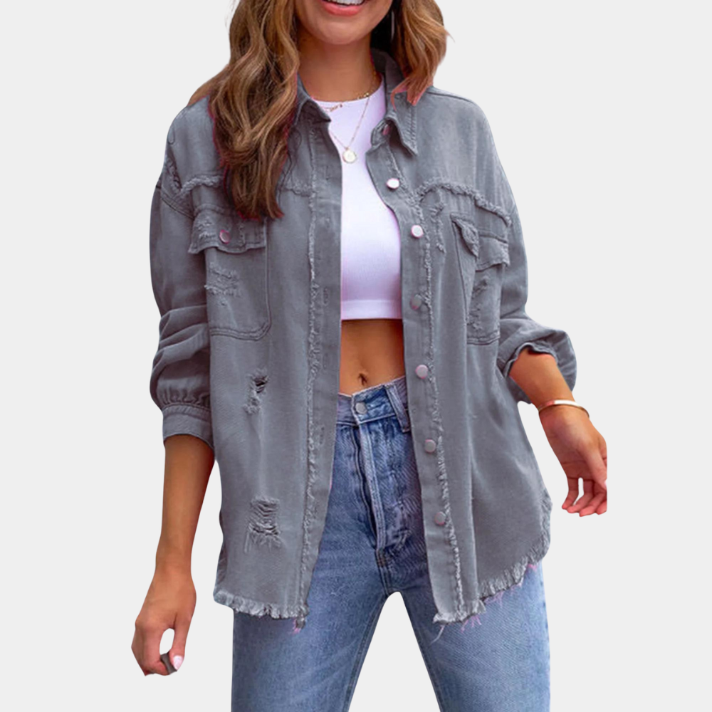 Ivana | - Women's casual denim blazer