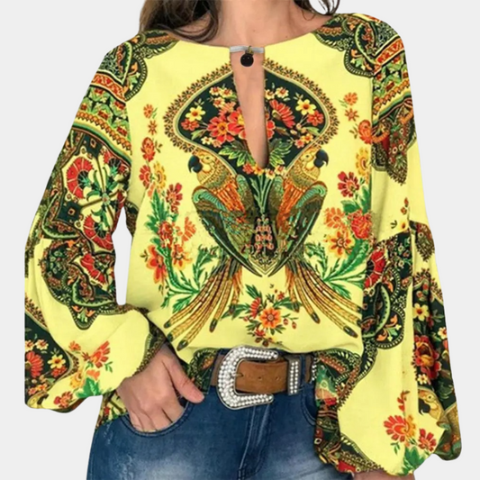 Giulia | Women's floral print - casual blouse
