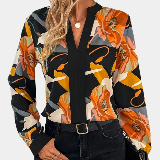 Iva | - Women's casual printed blouse