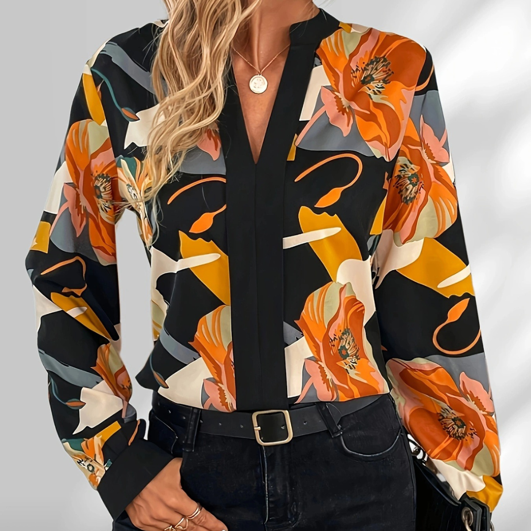 Iva | - Women's casual printed blouse