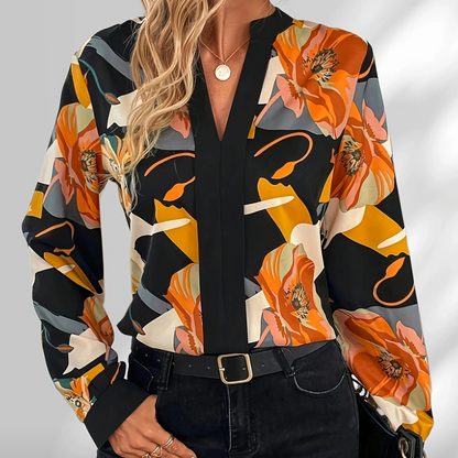 Iva | - Women's casual printed blouse