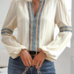 Francesca | Women's kanten lace - stylish blouse