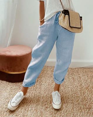 Rafina - Elegant cotton trousers