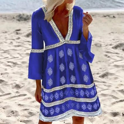 Abella - Summer dresses with batwing sleeves