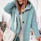Amelia - Knitted Hooded Cardigan with Buttons