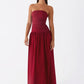 Carmen | Strapless Maxi Dress