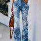 Ada - Jeans with floral pattern