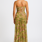 Cireya | Flower Print Maxi Dress