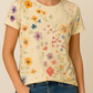 Vintage Floral T-Shirt Airy Comfort with a Retro Twist