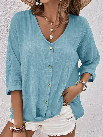 Clara – Linen Shirt for Women