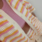 Doris - 2 Piece Knitted Set with Contrasting Stripes for Women