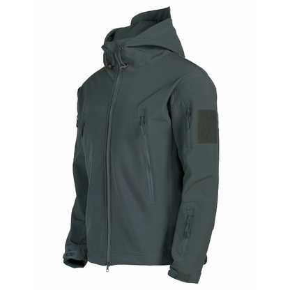 Waterproof hooded army jacket - Dawson