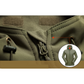 Waterproof hooded army jacket - Dawson