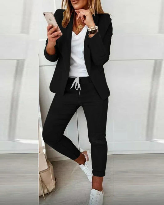 Stylish Blazer and Pants Set for Women
