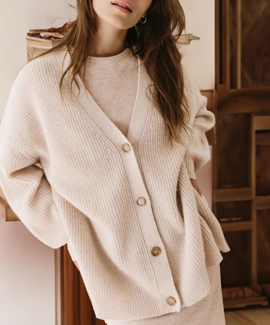 Zahara - Cashmere cocoon cardigan