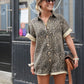 Summer Combo Shorts for Women in Leopard Print - Aurelyne