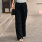 Aubree - Chic Elastic Waist Trousers