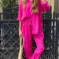 Georgiana - Two Piece Cotton Linen Set