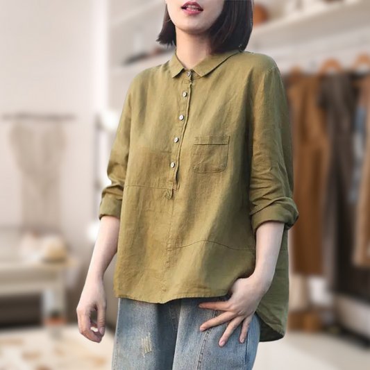 Kaushani | Wide Breathable Women's Blouse - Stylish & Comfortable