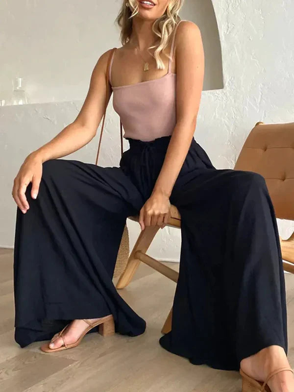 Cleo - Wide leg trousers for women