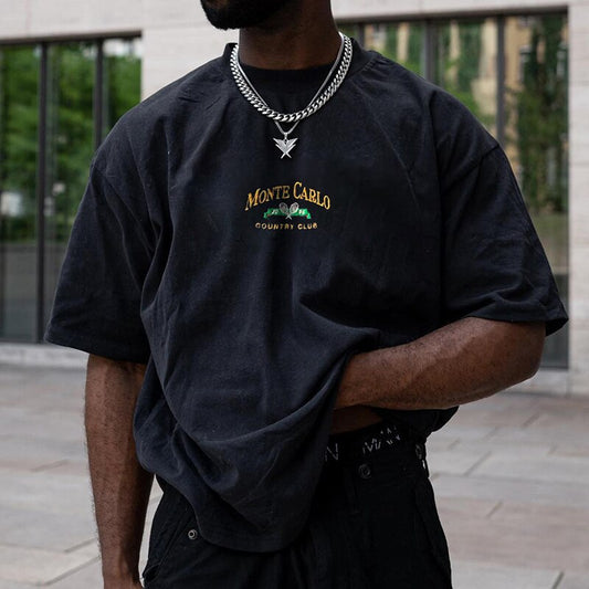 Caleb - Streetwear Print T-Shirt for Men