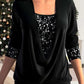 Glamorous and Comfortable Summer Sparkle Top – Luna