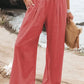 Aubrey - Wide Leg Pants with Elastic Waistband