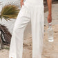 Aubrey - Wide Leg Pants with Elastic Waistband