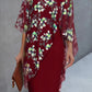 Lyanna - Floral Chiffon Women's Dress