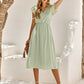 Iskaris – Elegant Cotton Dress with Flowy Sleeves