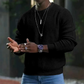 Comfortable Waffle Knit Sweater for Men