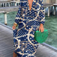 Helena - Elegant loose dress with long sleeves