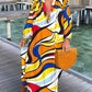 Helena - Elegant loose dress with long sleeves