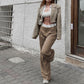 Diana - Fashion High Waist Straight Pants