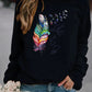 Amelia - Printed winter sweater