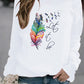Amelia - Printed winter sweater