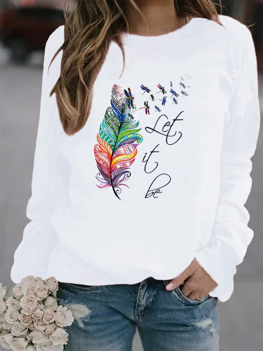 Amelia - Printed winter sweater