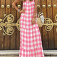 Sofi - Pink summer boho dress
