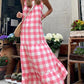 Sofi - Pink summer boho dress
