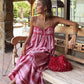 Boho-Chic Corset Dress: Elegance for Spring & Summer