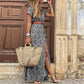 Anais - Ibiza Print Long Dress