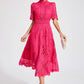Hallie | Lace Midi Dress