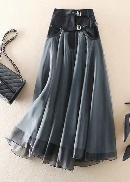 Clara - Versatile skirt with high waist through slits