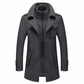 Fashionable double collar jacket for men - Grayson