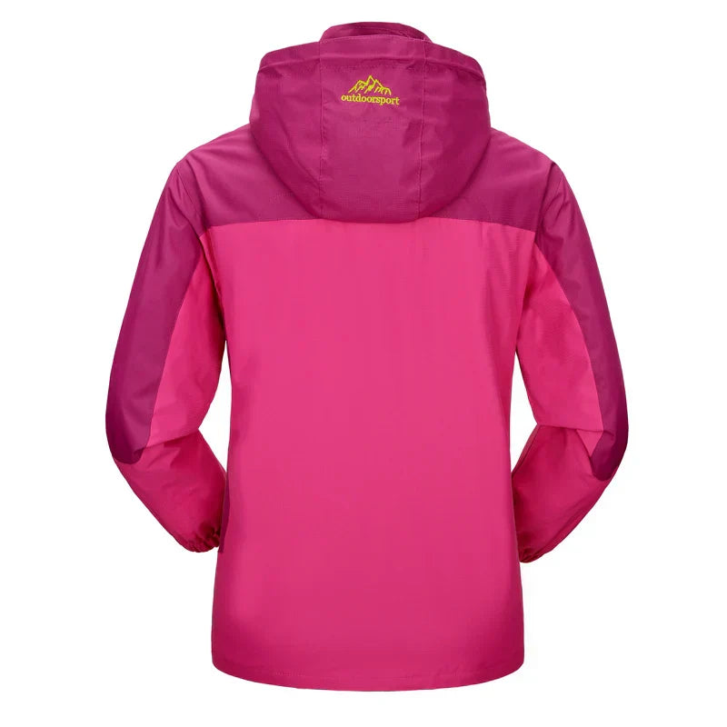 Women's Waterproof Trekking Wind Jacket - Denise